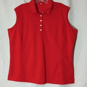 Women's sleeveless Nike for dry golf shirt xxl